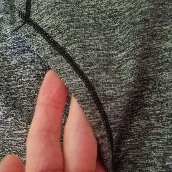 Athleta Uptempo Elevate Zippered Hoodie - Grey/Black - S - Picture 8 of 9